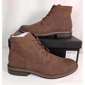 Nick Graham Men's Riley Lace-up Boot Brown New in Box size 9